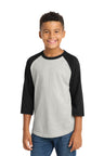 Sport-Tek ®  Youth Colorblock Raglan Jersey.  YT200 - Sport-Tek YT200