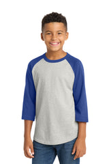 Sport-Tek ®  Youth Colorblock Raglan Jersey.  YT200 - Sport-Tek YT200