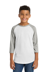 Sport-Tek YT200 Youth Colorblock Raglan Jersey