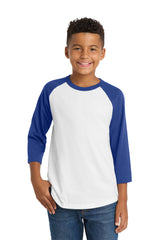 Sport-Tek ®  Youth Colorblock Raglan Jersey.  YT200 - Sport-Tek YT200