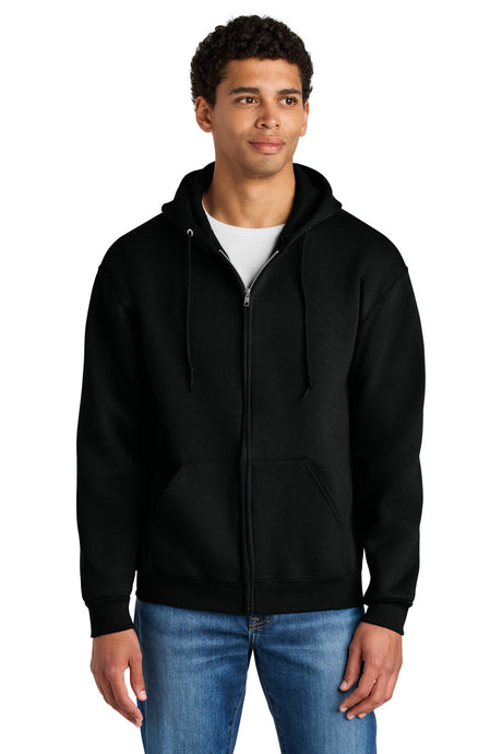 Jerzees Rugged ™  Unisex Full-Zip Hooded Sweatshirt Z12M - Jerzees Z12M