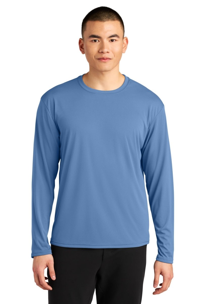 A4 AirFlex Long Sleeve Tee A4N3532 - A4 A4N3532 Light Blue XS Long Sleeve T-Shirts