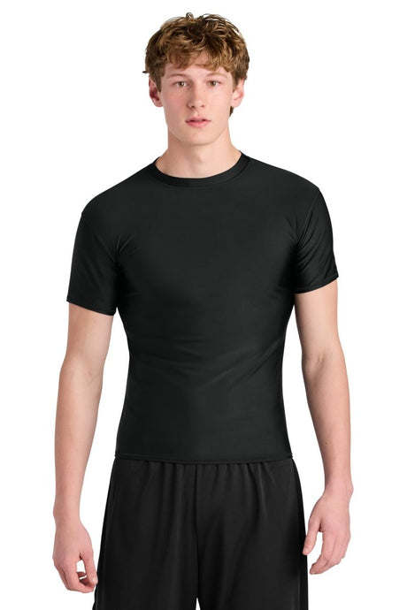 A4 Compression Short Sleeve Tee A4N3130 - A4 A4N3130 Black S Short Sleeve T-Shirts