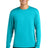 A4 Cooling Performance Long Sleeve Tee A4N3165 - A4 A4N3165 Electric Blue XS Long Sleeve T-Shirts