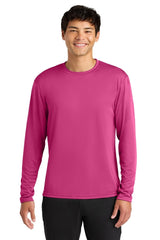 A4 Cooling Performance Long Sleeve Tee A4N3165 - A4 A4N3165 Fuchsia XS Long Sleeve T-Shirts