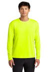 A4 Cooling Performance Long Sleeve Tee A4N3165 - A4 A4N3165 Safety Yellow XS Long Sleeve T-Shirts