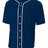 A4 Short Sleeve Full - Button Baseball Top A4N4184 - A4 A4N4184 Navy S T-Shirts