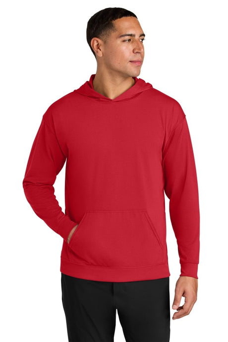 A4 Softek Long Sleeve Hooded Tee A4N3528 - A4 A4N3528 Scarlet XS Short Sleeve T-Shirts