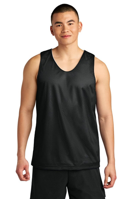 A4 Sprint Reversible Mesh Tank A4NF1270 - A4 A4NF1270 Black/ White S T-Shirts