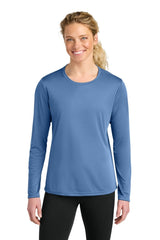 A4 Women's Cooling Performance Long Sleeve Tee A4NW3002 - A4 A4NW3002 Light Blue XS Long Sleeve T-Shirts