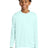 A4 Youth Cooling Performance Long Sleeve Tee A4NB3165 - A4 A4NB3165 Pastel Blue S Long Sleeve T-Shirts