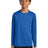 A4 Youth Cooling Performance Long Sleeve Tee A4NB3165 - A4 A4NB3165 Royal S Long Sleeve T-Shirts
