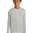 A4 Youth Cooling Performance Long Sleeve Tee A4NB3165 - A4 A4NB3165 Silver S Long Sleeve T-Shirts