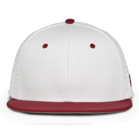 The Game GB998 Perforated GameChanger Baseball Hat | Wholesale Pro Shape Flat Bill Caps