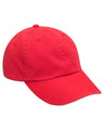 Adams Headwear Contender Cap - Adams Headwear CN101 Red One Size Hats
