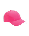 Adams Headwear Contrast Back Stripe Clubhouse Cap - Adams Headwear PE105 Pink One Size Hats