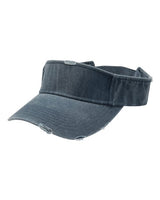 Adams Headwear Drifter Visor - Adams Headwear 10874 Midnight Blue OSFM