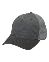 Adams Headwear Endeavor Cap - Adams Headwear 10877 Charcoal/ Black/ Grey OSFM