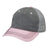 Adams Headwear Endeavor Cap - Adams Headwear 10877 Charcoal/ Pale Pink/ Grey OSFM