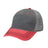 Adams Headwear Endeavor Cap - Adams Headwear 10877 Charcoal/ Red/ Grey OSFM