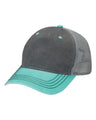 Adams Headwear Endeavor Cap - Adams Headwear 10877 Charcoal/ Seafoam/ Grey OSFM