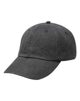 Adams Headwear Essentials Pigment Dyed Cap - Adams Headwear 11251 Charcoal One Size