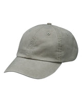 Adams Headwear Essentials Pigment Dyed Cap - Adams Headwear 11251 Stone One Size