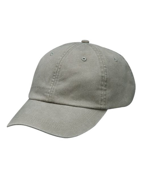 Adams Headwear Essentials Pigment Dyed Cap - Adams Headwear 11251 Stone One Size