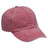 Adams Headwear Essentials Pigment - Dyed Cap - Adams Headwear ACEP101 Nautical Red One Size Hats