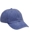 Adams Headwear Essentials Pigment - Dyed Cap - Adams Headwear ACEP101 Royal One Size Hats