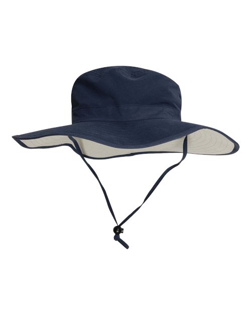 Adams Headwear Extreme Adventurer Bucket Hat - Adams Headwear 11264 Navy/ Stone S/M