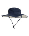 Adams Headwear Extreme Adventurer Bucket Hat - Adams Headwear 11264 Navy/ Stone S/M