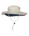Adams Headwear Extreme Adventurer Bucket Hat - Adams Headwear 11264 Stone/ Navy S/M