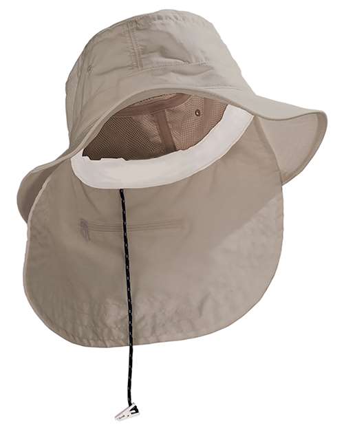 Adams Headwear Extreme Vacationer Bucket Hat - Adams Headwear 13136 Stone L
