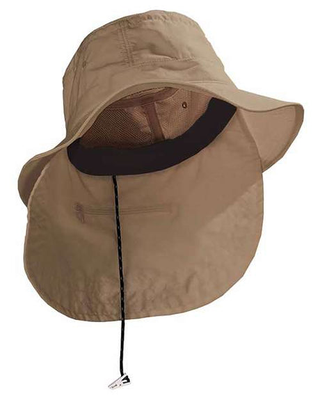 Adams Headwear Extreme Vacationer Hat - Adams Headwear ACUB101 Khaki L Hats