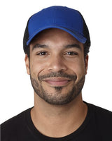 Adams Headwear Fairway Cap - Adams Headwear 13116 Black/ White One Size