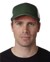 Adams Headwear Fairway Cap - Adams Headwear 13116 Forest/ White One Size