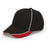 Adams Headwear First String Cap - Adams Headwear DP102 Black/ Red/ White One Size Hats