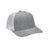Adams Headwear Heather Woven/Soft Mesh Trucker Style Cap - Adams Headwear PV102 Charcoal/ Black One Size Hats