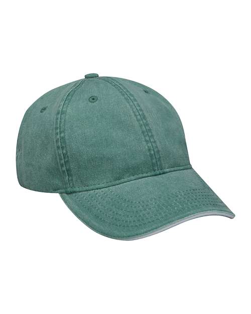 Adams Headwear Icon Sandwich Cap - Adams Headwear 13121 Forest/ White One Size