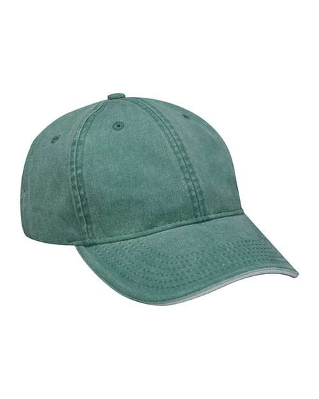 Adams Headwear Icon Sandwich Cap - Adams Headwear 13121 Forest/ White One Size