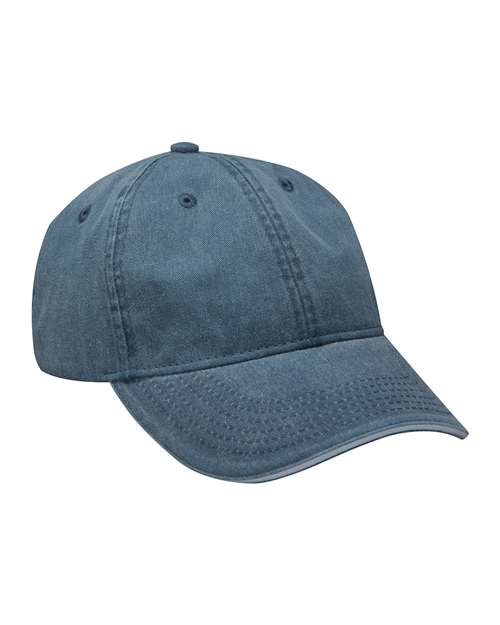 Adams Headwear Icon Sandwich Cap - Adams Headwear 13121 Midnight Blue/ White One Size