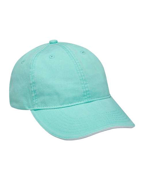 Adams Headwear Icon Sandwich Cap - Adams Headwear LP107 Seafoam/ White One Size Hats