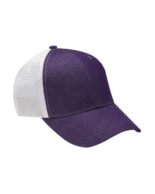 Adams Headwear Knockout Cap - Adams Headwear KN102 Purple/ White One Size Hats