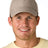 Adams Headwear Low - Profile Cap with Elongated Bill - Adams Headwear 13010 Stone One Size