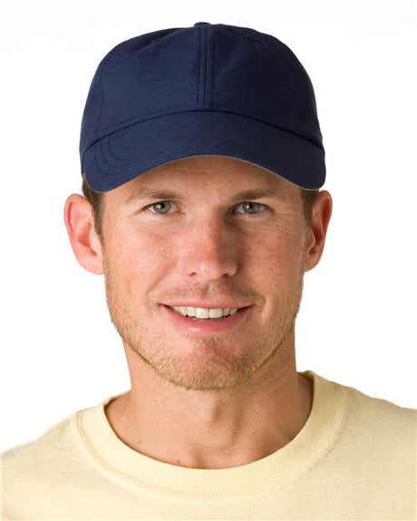 Adams Headwear Low - Profile Cap with Elongated Bill - Adams Headwear SH101 Navy One Size Hats