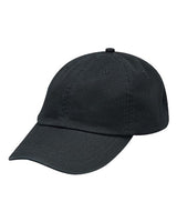 Adams Headwear Optimum II True Color Cap - Adams Headwear 10892 Black Adjustable