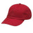Adams Headwear Optimum II True Color Cap - Adams Headwear 10892 Red Adjustable
