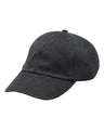 Adams Headwear Optimum Pigment - Dyed Cap - Adams Headwear LP101 Black OSFM Hats