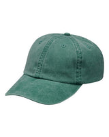 Adams Headwear Optimum Pigment - Dyed Cap - Adams Headwear LP101 Forest OSFM Hats